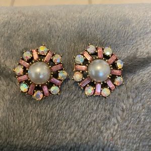 Betsey Johnson sunburst earrings